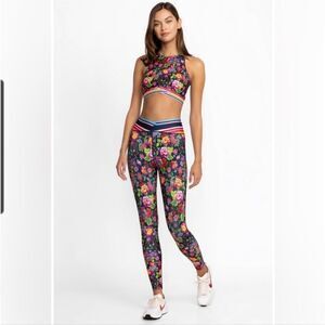 Johnny Was Bee Active Leggings Cantero High Waist Criss Cross Leggings